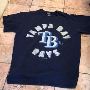 PREOWNED TAMPA BAY RAYS BASEBALL JERSEY